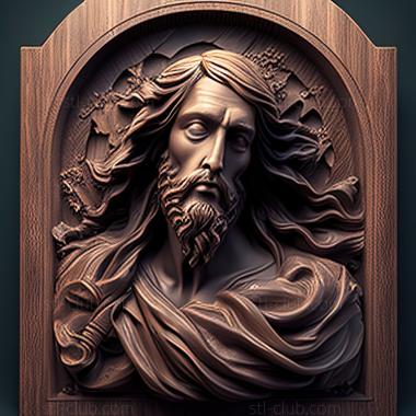 3D model st jesus (STL)